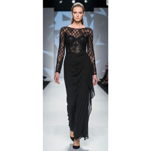 Mac Duggal Gown Dress Black Size 2